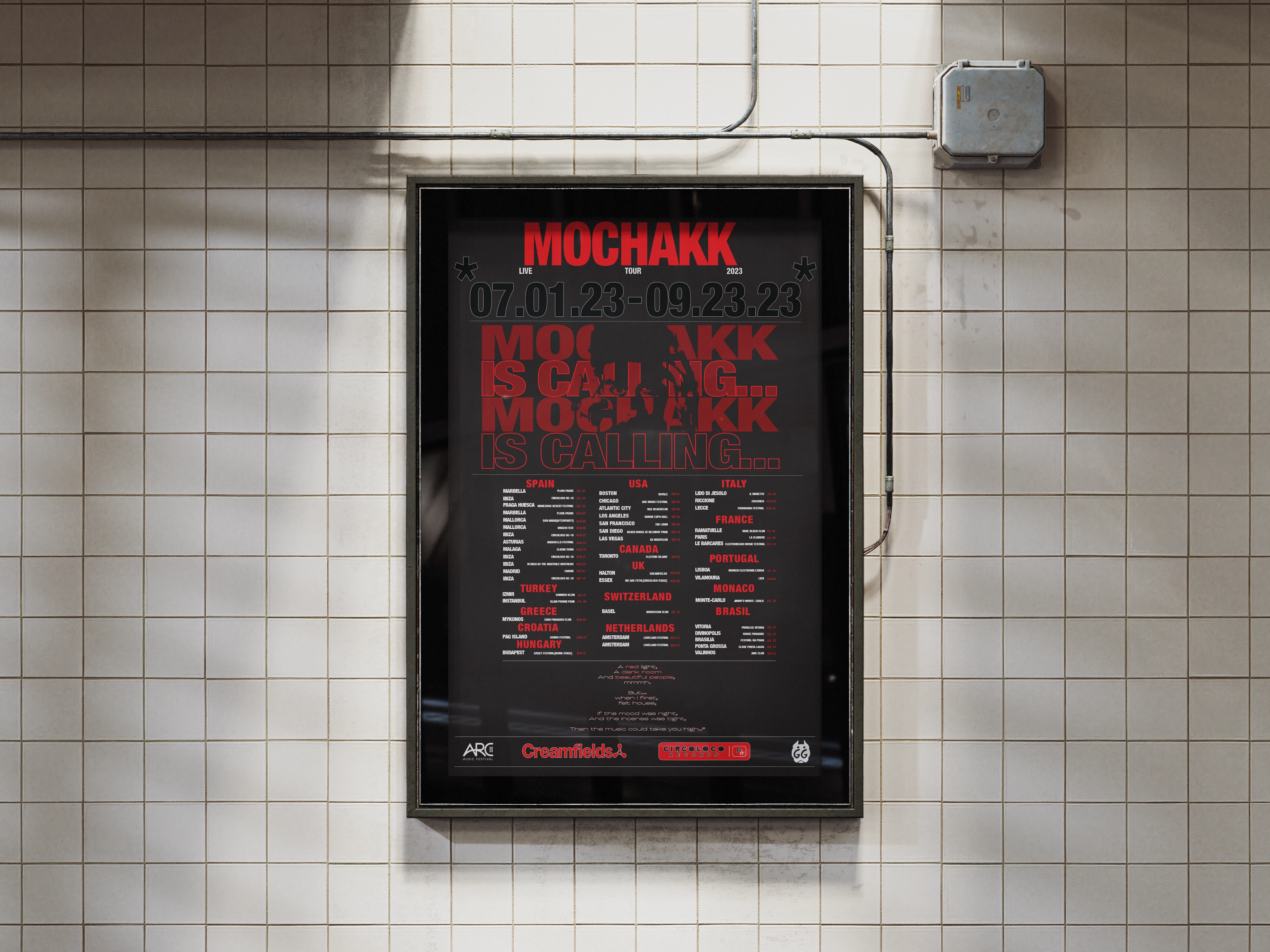 Calling Poster Design