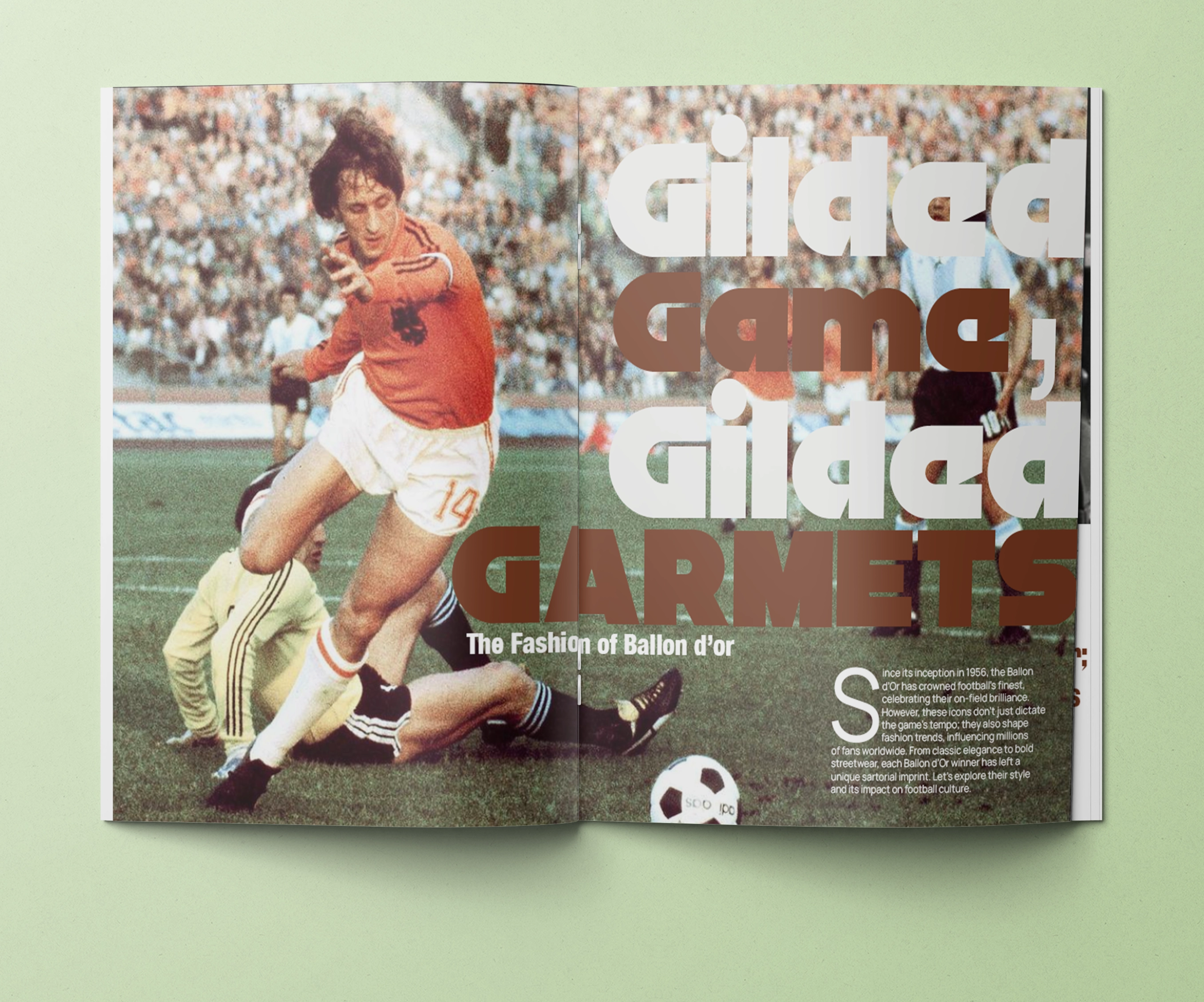 WHAT A LAD! Editorial Design